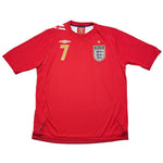 Buy 2006/08 England Beckham 7 Away Shirt (XL) Umbro ~ Free worldwide shipping available ~ Authentic Vintage Football Shirts from Cult Kits