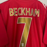 Shop 2006/08 ENGLAND BECKHAM #7 AWAY SHIRT (XL) UMBRO, classic football shirts, vintage football shirts & retro soccer jerseys at Cult Kits