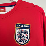 Shop 2006/08 ENGLAND LAMPARD #8 L/S AWAY SHIRT (L) UMBRO, classic football shirts, vintage football shirts & retro soccer jerseys at Cult Kits