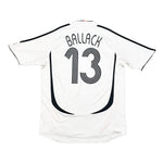 Buy 2006/08 Germany Ballack 13 Home Shirt (L) Adidas ~ Free worldwide shipping available ~ Authentic Vintage Football Shirts from Cult Kits