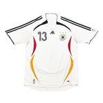 Buy 2006/08 Germany Ballack 13 Home Shirt (L) Adidas ~ Free worldwide shipping available ~ Authentic Vintage Football Shirts from Cult Kits