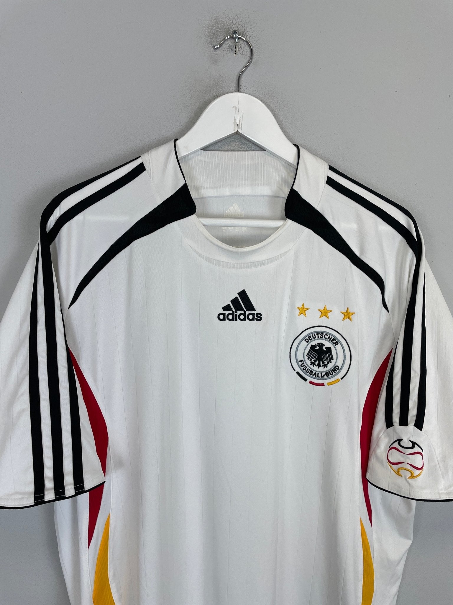 Shop 2006/08 GERMANY HOME SHIRT (XL) ADIDAS, classic football shirts, vintage football shirts & retro soccer jerseys at Cult Kits