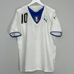 Shop 2006/08 ITALY TOTTI #10 AWAY SHIRT (L) PUMA, classic football shirts, vintage football shirts & retro soccer jerseys at Cult Kits