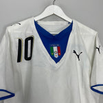 Shop 2006/08 ITALY TOTTI #10 AWAY SHIRT (L) PUMA, classic football shirts, vintage football shirts & retro soccer jerseys at Cult Kits