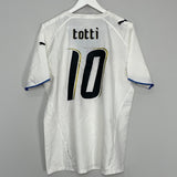 Shop 2006/08 ITALY TOTTI #10 AWAY SHIRT (L) PUMA, classic football shirts, vintage football shirts & retro soccer jerseys at Cult Kits