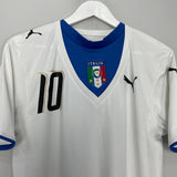Shop 2006/08 ITALY TOTTI #10 AWAY SHIRT (M) PUMA, classic football shirts, vintage football shirts & retro soccer jerseys at Cult Kits