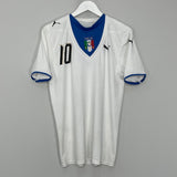 Shop 2006/08 ITALY TOTTI #10 AWAY SHIRT (M) PUMA, classic football shirts, vintage football shirts & retro soccer jerseys at Cult Kits