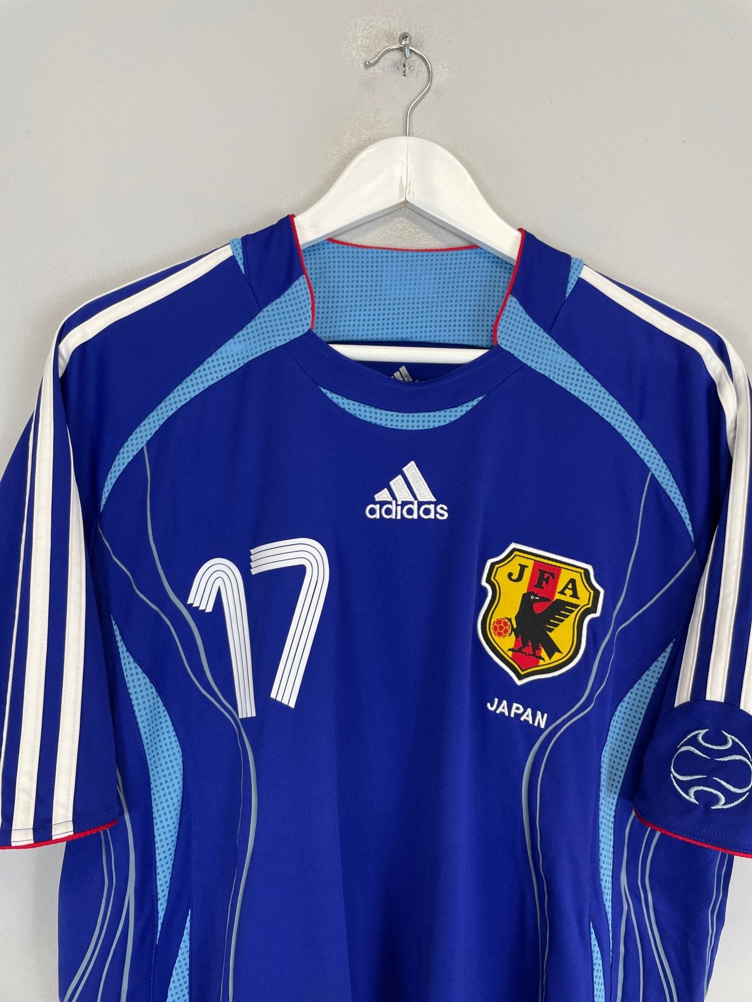 Shop 2006/08 JAPAN INAMOTO #17 HOME SHIRT (L) ADIDAS, classic football shirts, vintage football shirts & retro soccer jerseys at Cult Kits
