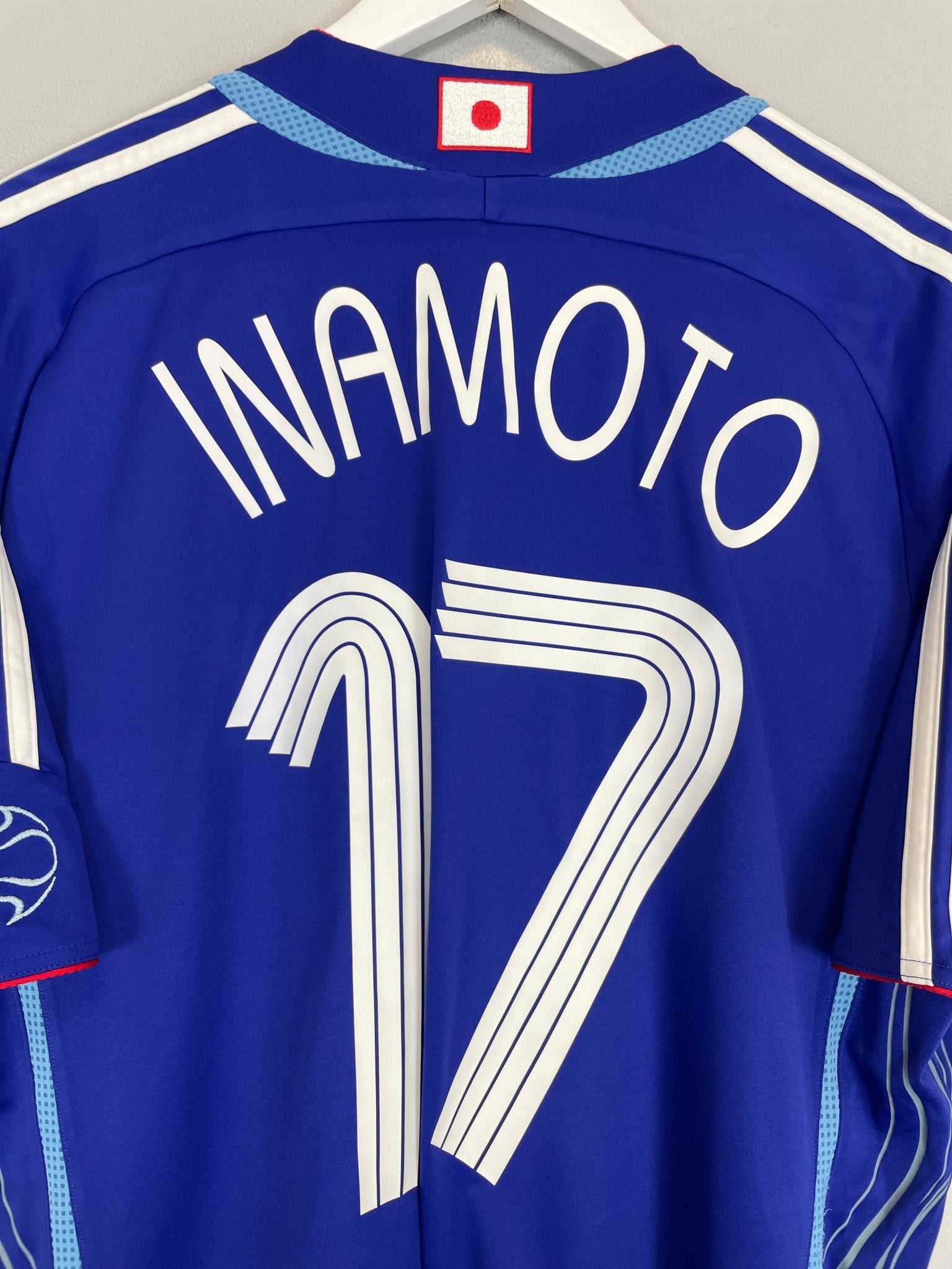 Shop 2006/08 JAPAN INAMOTO #17 HOME SHIRT (L) ADIDAS, classic football shirts, vintage football shirts & retro soccer jerseys at Cult Kits