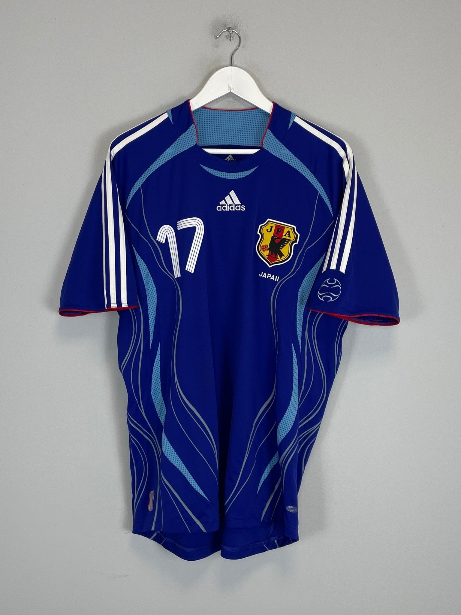 Shop 2006/08 JAPAN INAMOTO #17 HOME SHIRT (L) ADIDAS, classic football shirts, vintage football shirts & retro soccer jerseys at Cult Kits
