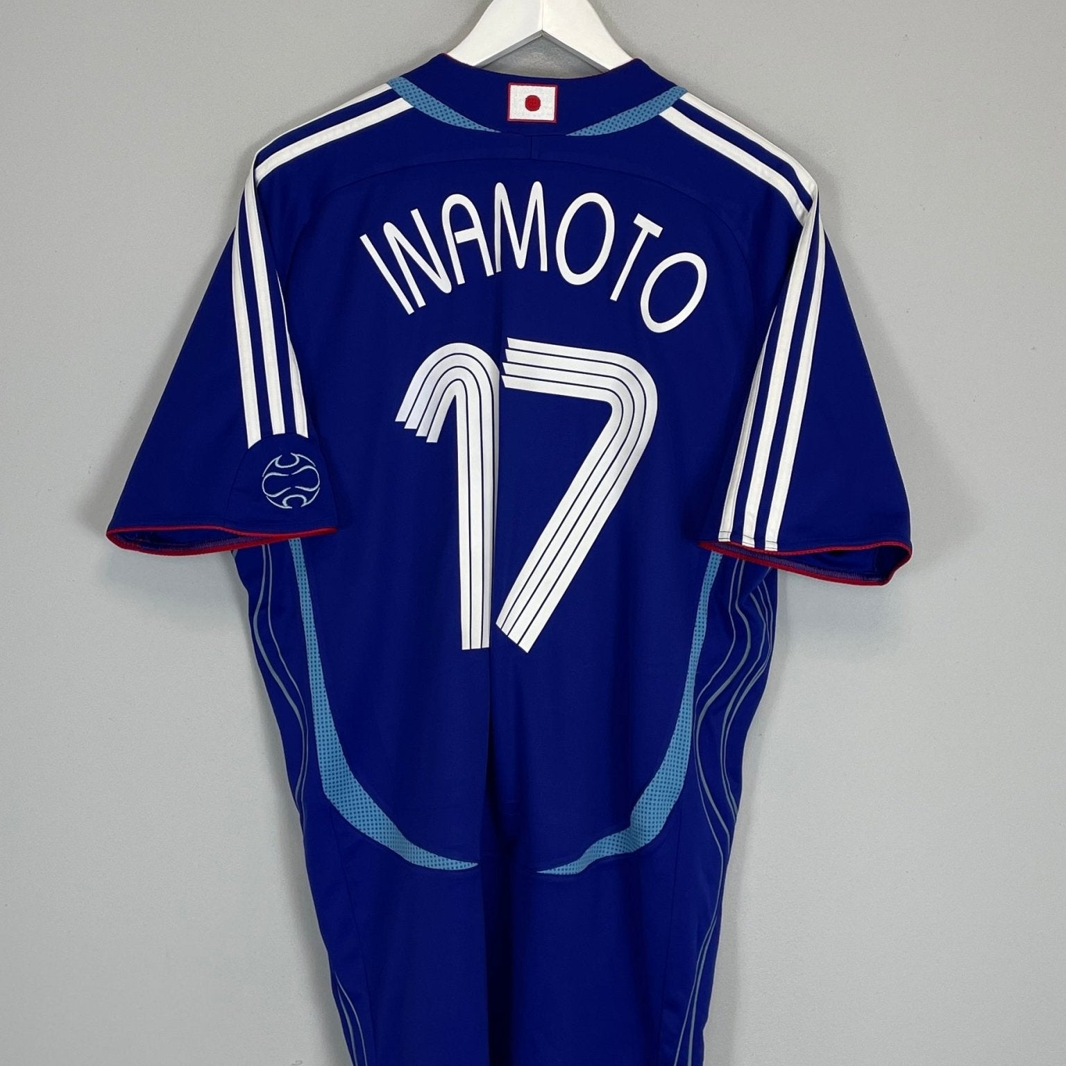 Shop 2006/08 JAPAN INAMOTO #17 HOME SHIRT (L) ADIDAS, classic football shirts, vintage football shirts & retro soccer jerseys at Cult Kits