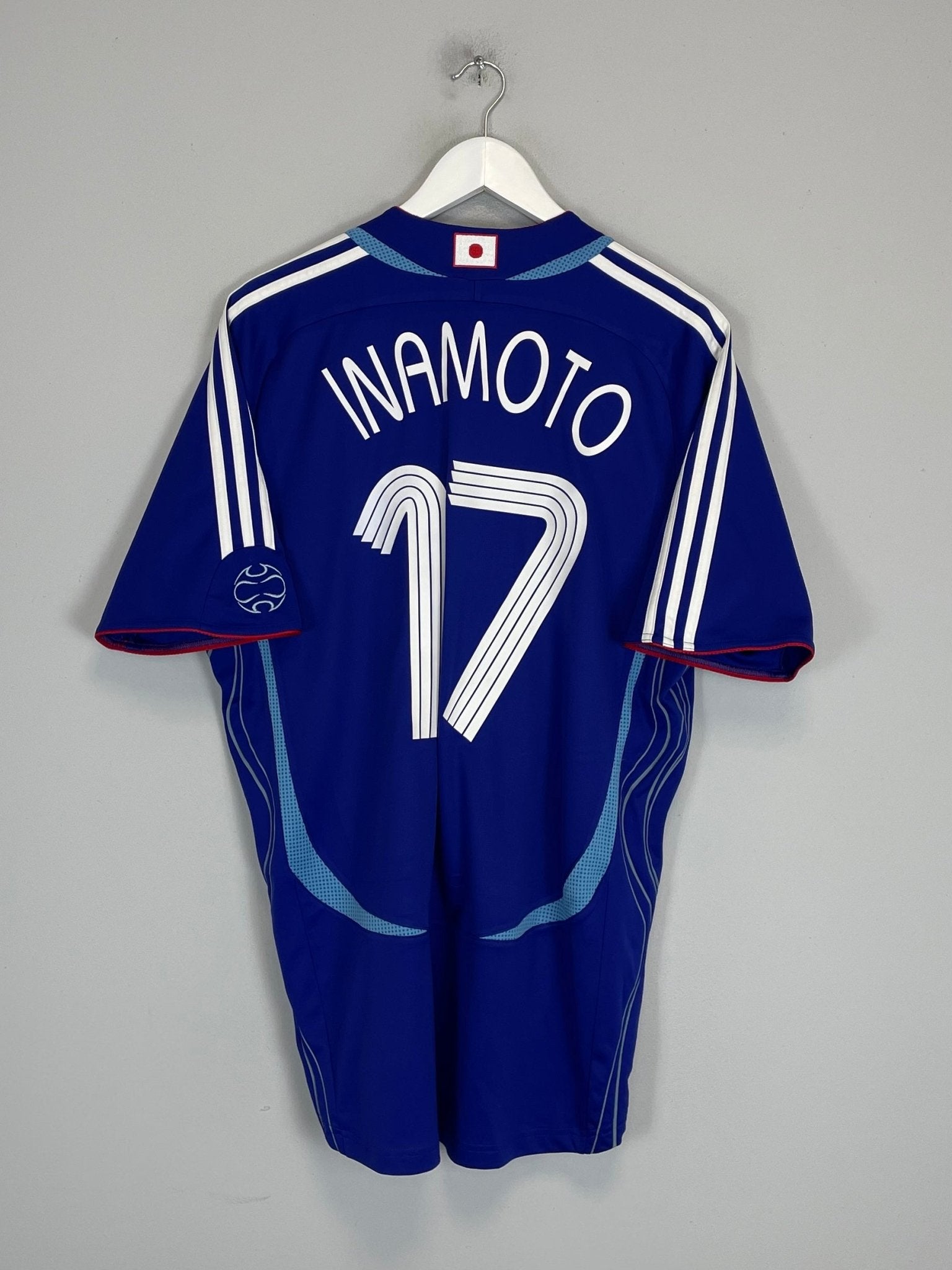 Shop 2006/08 JAPAN INAMOTO #17 HOME SHIRT (L) ADIDAS, classic football shirts, vintage football shirts & retro soccer jerseys at Cult Kits