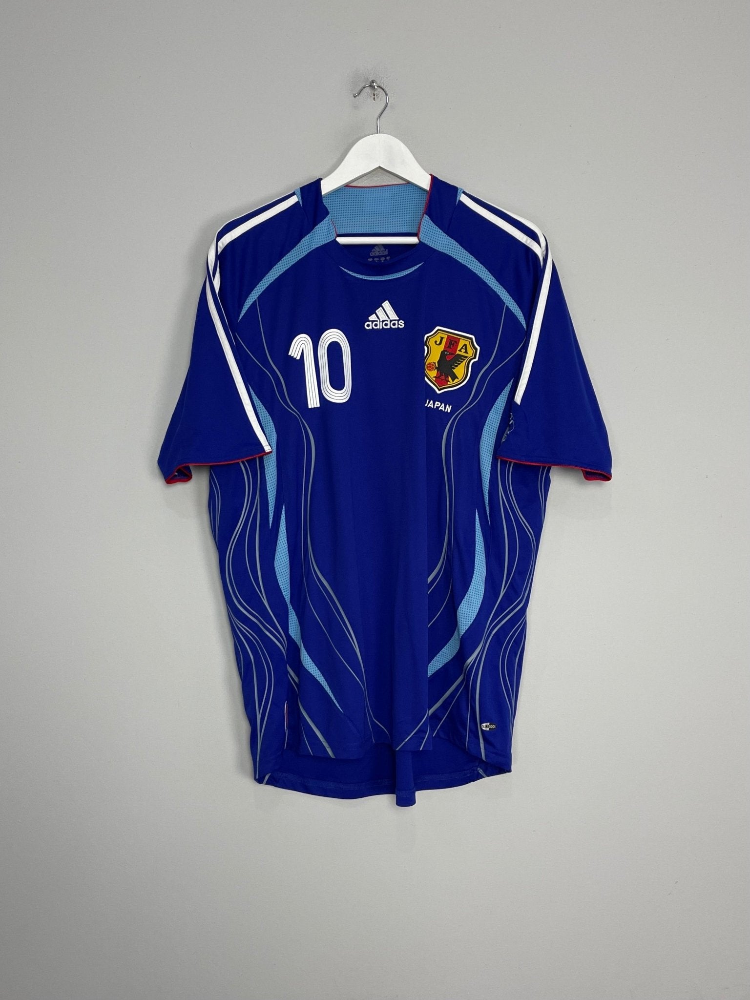 Shop 2006/08 JAPAN NAKAMURA #10 HOME SHIRT (XL) ADIDAS, classic football shirts, vintage football shirts & retro soccer jerseys at Cult Kits