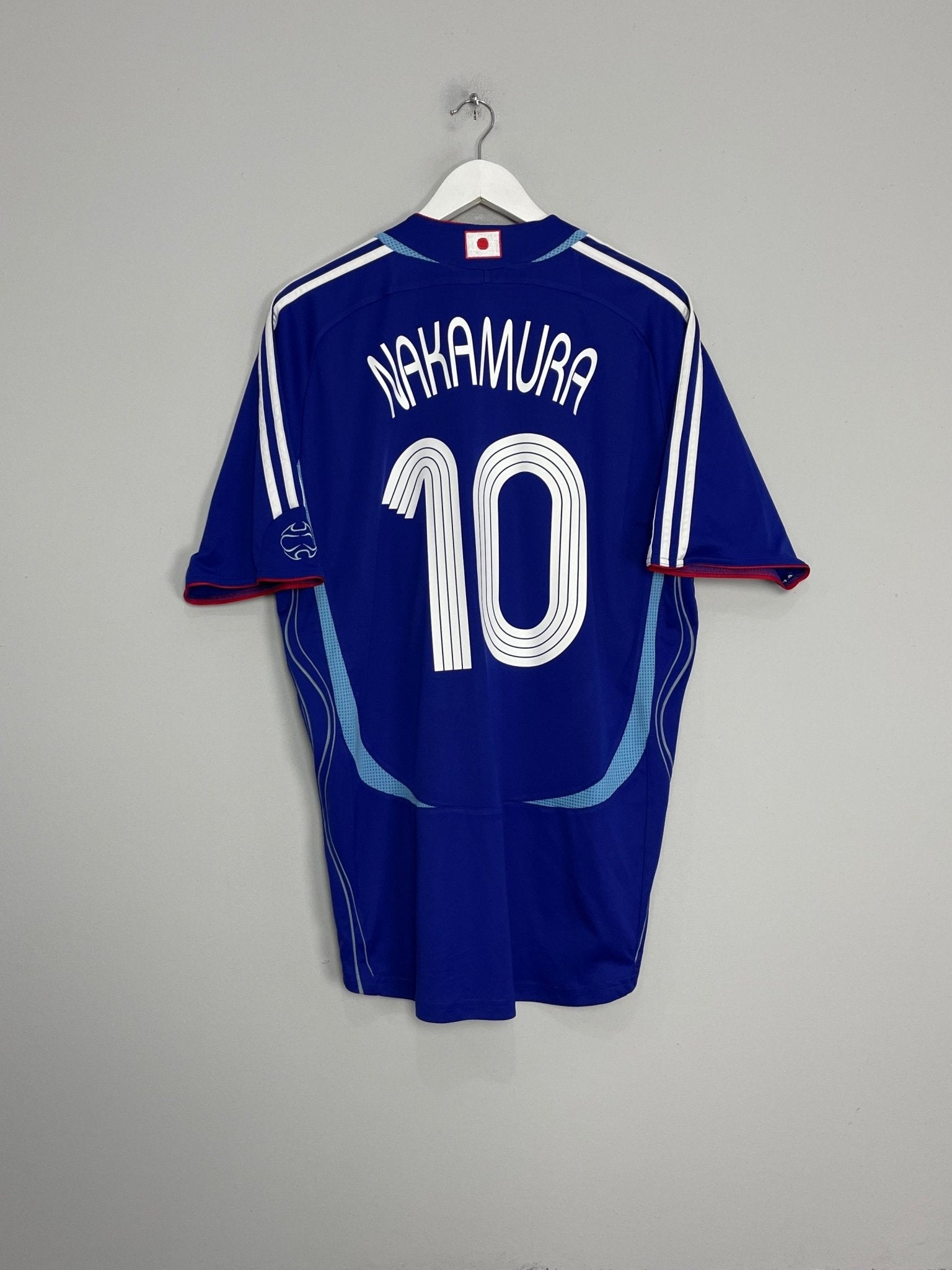 Shop 2006/08 JAPAN NAKAMURA #10 HOME SHIRT (XL) ADIDAS, classic football shirts, vintage football shirts & retro soccer jerseys at Cult Kits