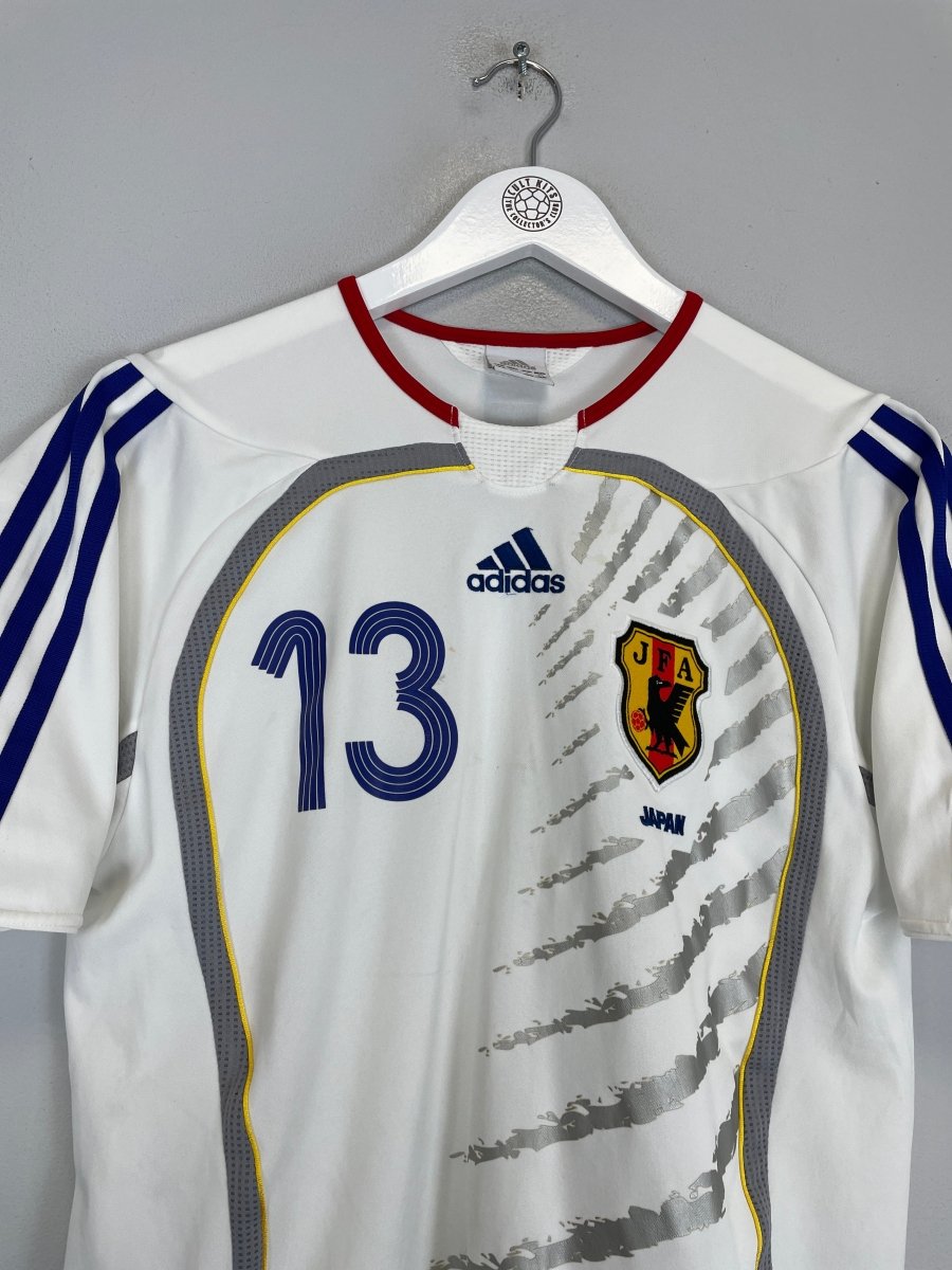 2006/08 JAPAN YANAGISAWA 13 AWAY SHIRT (XS) ADIDAS - Cult Kits - XS - Buy Vintage Football Shirts, Authentic Retro Football Shirts For Sale, Classic Football Shirts & Soccer Jersey
