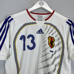 2006/08 JAPAN YANAGISAWA 13 AWAY SHIRT (XS) ADIDAS - Cult Kits - XS - Buy Vintage Football Shirts, Authentic Retro Football Shirts For Sale, Classic Football Shirts & Soccer Jersey