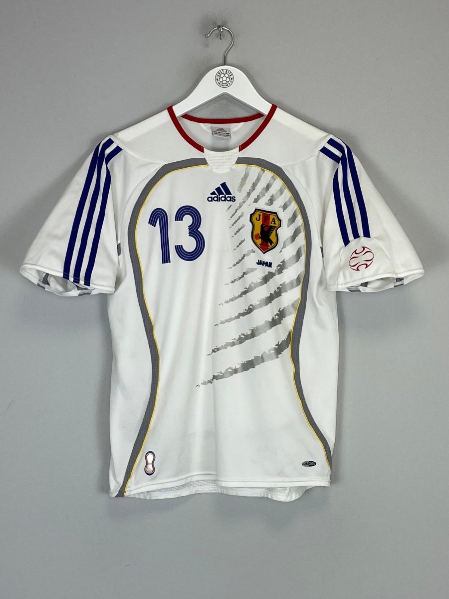 2006/08 JAPAN YANAGISAWA 13 AWAY SHIRT (XS) ADIDAS - Cult Kits - XS - Buy Vintage Football Shirts, Authentic Retro Football Shirts For Sale, Classic Football Shirts & Soccer Jersey