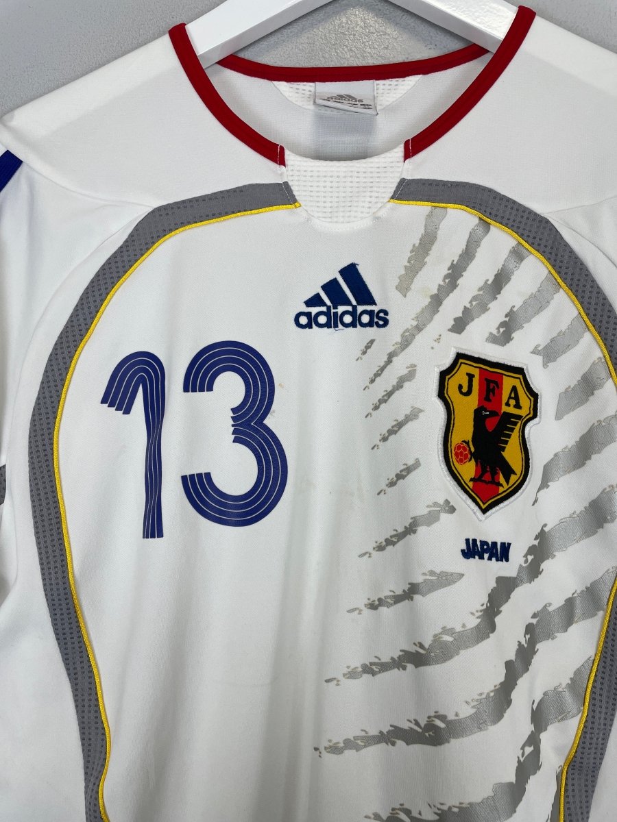 2006/08 JAPAN YANAGISAWA 13 AWAY SHIRT (XS) ADIDAS - Cult Kits - XS - Buy Vintage Football Shirts, Authentic Retro Football Shirts For Sale, Classic Football Shirts & Soccer Jersey