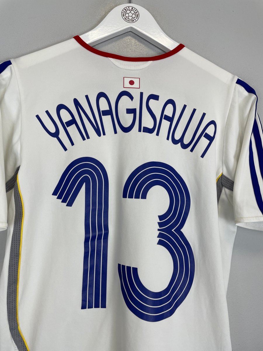 2006/08 JAPAN YANAGISAWA 13 AWAY SHIRT (XS) ADIDAS - Cult Kits - XS - Buy Vintage Football Shirts, Authentic Retro Football Shirts For Sale, Classic Football Shirts & Soccer Jersey
