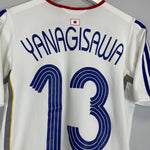 2006/08 JAPAN YANAGISAWA 13 AWAY SHIRT (XS) ADIDAS - Cult Kits - XS - Buy Vintage Football Shirts, Authentic Retro Football Shirts For Sale, Classic Football Shirts & Soccer Jersey