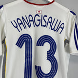 2006/08 JAPAN YANAGISAWA 13 AWAY SHIRT (XS) ADIDAS - Cult Kits - XS - Buy Vintage Football Shirts, Authentic Retro Football Shirts For Sale, Classic Football Shirts & Soccer Jersey