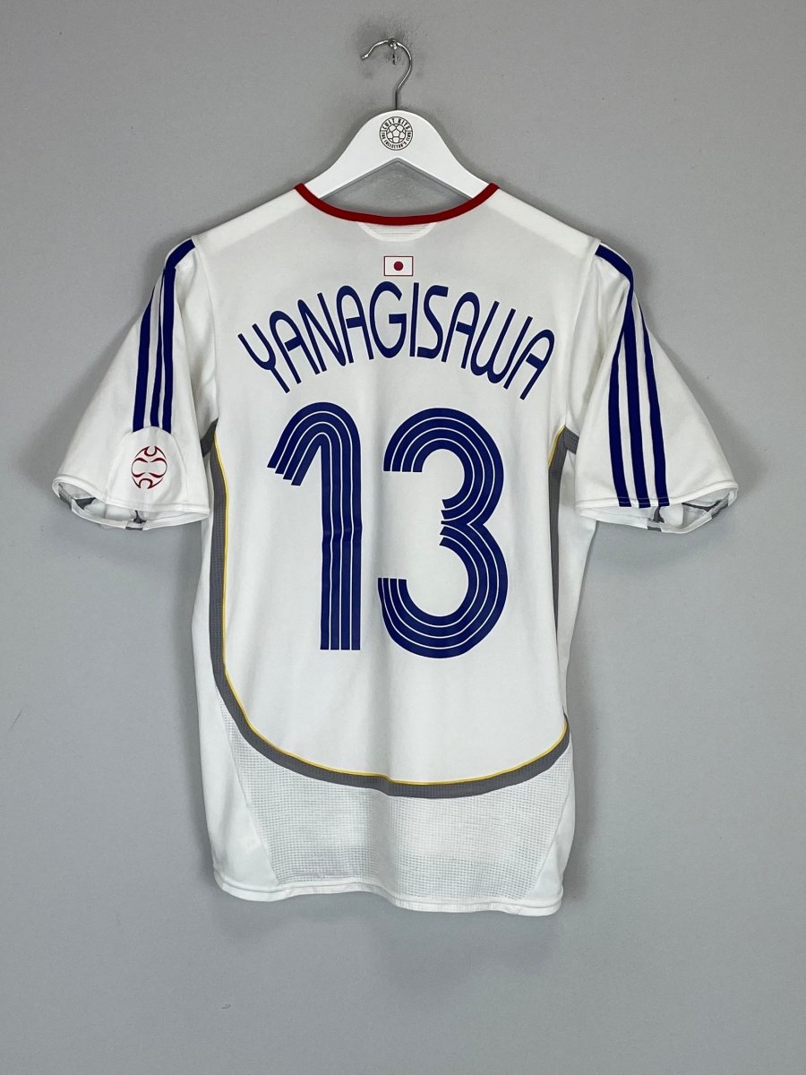 2006/08 JAPAN YANAGISAWA 13 AWAY SHIRT (XS) ADIDAS - Cult Kits - XS - Buy Vintage Football Shirts, Authentic Retro Football Shirts For Sale, Classic Football Shirts & Soccer Jersey