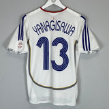 2006/08 JAPAN YANAGISAWA 13 AWAY SHIRT (XS) ADIDAS - Cult Kits - XS - Buy Vintage Football Shirts, Authentic Retro Football Shirts For Sale, Classic Football Shirts & Soccer Jersey