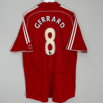 Shop 2006/08 LIVERPOOL GERRARD #6 HOME SHIRT (XXL) ADIDAS, classic football shirts, vintage football shirts & retro soccer jerseys at Cult Kits