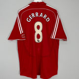 Shop 2006/08 LIVERPOOL GERRARD #6 HOME SHIRT (XXL) ADIDAS, classic football shirts, vintage football shirts & retro soccer jerseys at Cult Kits