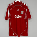 Shop 2006/08 LIVERPOOL GERRARD #6 HOME SHIRT (XXL) ADIDAS, classic football shirts, vintage football shirts & retro soccer jerseys at Cult Kits