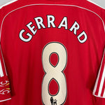 Shop 2006/08 LIVERPOOL GERRARD #6 HOME SHIRT (XXL) ADIDAS, classic football shirts, vintage football shirts & retro soccer jerseys at Cult Kits