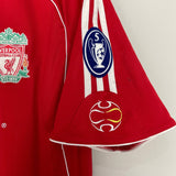 Shop 2006/08 LIVERPOOL GERRARD #8 C/L FINAL HOME SHIRT (XL) ADIDAS, classic football shirts, vintage football shirts & retro soccer jerseys at Cult Kits