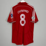 Shop 2006/08 LIVERPOOL GERRARD #8 C/L FINAL HOME SHIRT (XL) ADIDAS, classic football shirts, vintage football shirts & retro soccer jerseys at Cult Kits