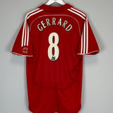 2006/08 LIVERPOOL GERRARD 8 HOME SHIRT (L) ADIDAS - Cult Kits - Large - Buy Vintage Football Shirts, Authentic Retro Football Shirts For Sale, Classic Football Shirts & Soccer Jersey