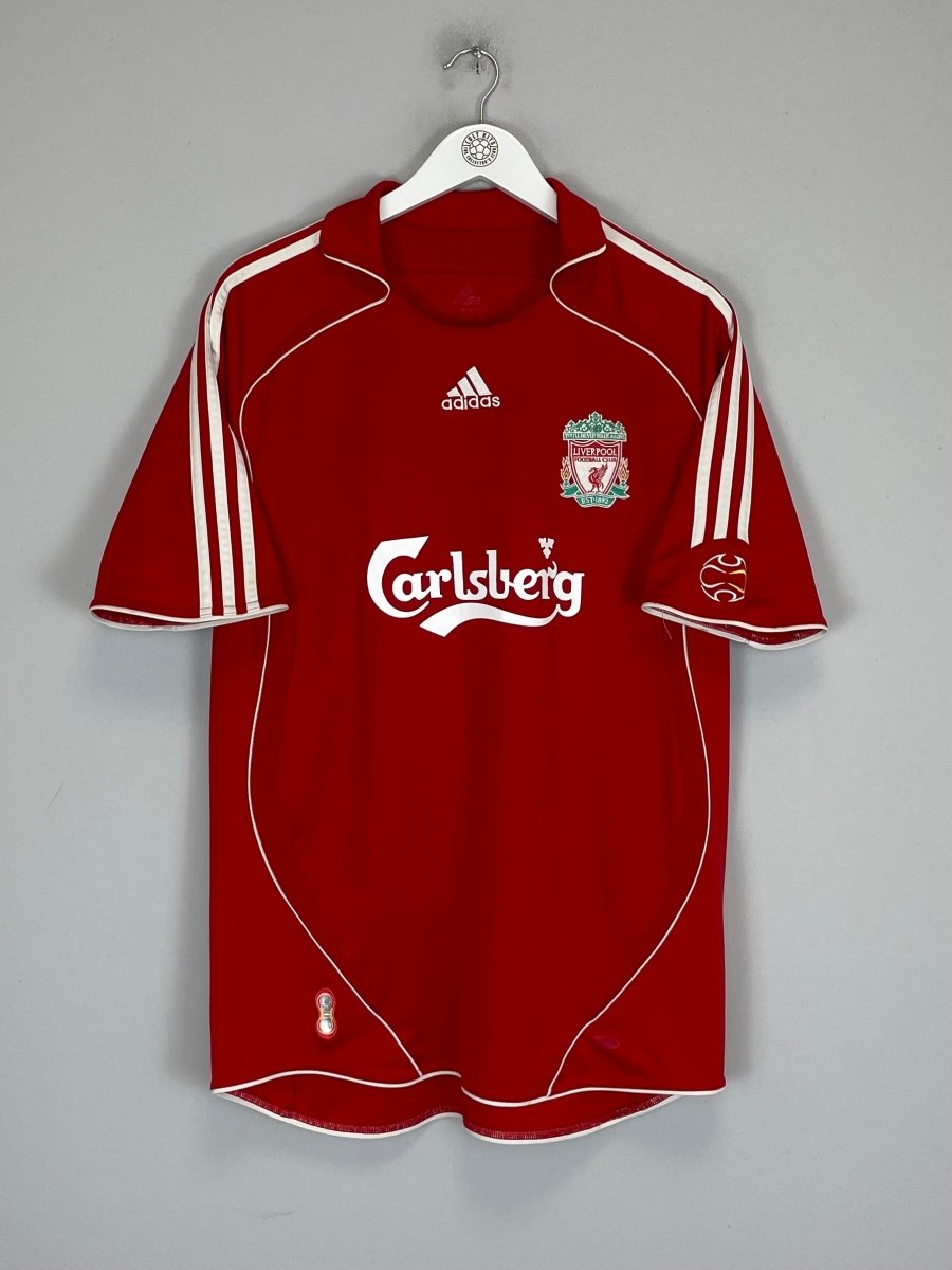 2006/08 LIVERPOOL GERRARD 8 HOME SHIRT (L) ADIDAS - Cult Kits - Large - Buy Vintage Football Shirts, Authentic Retro Football Shirts For Sale, Classic Football Shirts & Soccer Jersey
