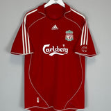 2006/08 LIVERPOOL GERRARD 8 HOME SHIRT (L) ADIDAS - Cult Kits - Large - Buy Vintage Football Shirts, Authentic Retro Football Shirts For Sale, Classic Football Shirts & Soccer Jersey