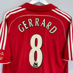 2006/08 LIVERPOOL GERRARD 8 HOME SHIRT (L) ADIDAS - Cult Kits - Large - Buy Vintage Football Shirts, Authentic Retro Football Shirts For Sale, Classic Football Shirts & Soccer Jersey