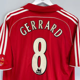 2006/08 LIVERPOOL GERRARD 8 HOME SHIRT (L) ADIDAS - Cult Kits - Large - Buy Vintage Football Shirts, Authentic Retro Football Shirts For Sale, Classic Football Shirts & Soccer Jersey