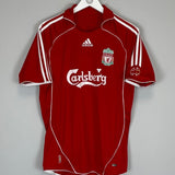2006/08 LIVERPOOL GERRARD 8 HOME SHIRT (M) ADIDAS - Cult Kits - Medium - Buy Vintage Football Shirts, Authentic Retro Football Shirts For Sale, Classic Football Shirts & Soccer Jersey