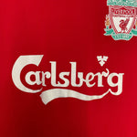 Shop 2006/08 LIVERPOOL GERRARD #8 HOME SHIRT (M) ADIDAS, classic football shirts, vintage football shirts & retro soccer jerseys at Cult Kits