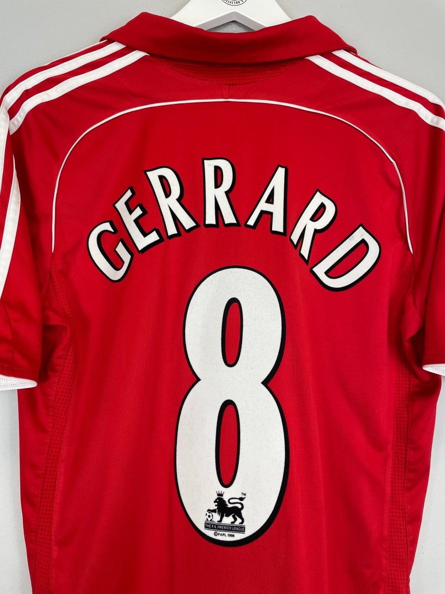 2006/08 LIVERPOOL GERRARD 8 HOME SHIRT (M) ADIDAS - Cult Kits - Medium - Buy Vintage Football Shirts, Authentic Retro Football Shirts For Sale, Classic Football Shirts & Soccer Jersey
