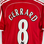 2006/08 LIVERPOOL GERRARD 8 HOME SHIRT (M) ADIDAS - Cult Kits - Medium - Buy Vintage Football Shirts, Authentic Retro Football Shirts For Sale, Classic Football Shirts & Soccer Jersey