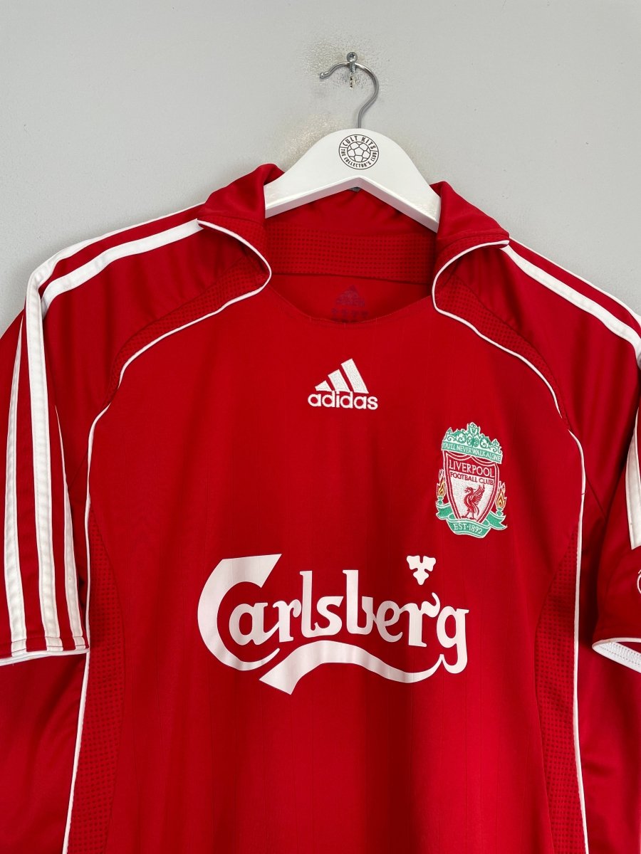 2006/08 LIVERPOOL GERRARD 8 HOME SHIRT (M) ADIDAS - Cult Kits - Medium - Buy Vintage Football Shirts, Authentic Retro Football Shirts For Sale, Classic Football Shirts & Soccer Jersey