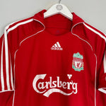 2006/08 LIVERPOOL GERRARD 8 HOME SHIRT (M) ADIDAS - Cult Kits - Medium - Buy Vintage Football Shirts, Authentic Retro Football Shirts For Sale, Classic Football Shirts & Soccer Jersey