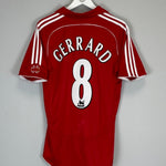 2006/08 LIVERPOOL GERRARD 8 HOME SHIRT (M) ADIDAS - Cult Kits - Medium - Buy Vintage Football Shirts, Authentic Retro Football Shirts For Sale, Classic Football Shirts & Soccer Jersey