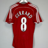 2006/08 LIVERPOOL GERRARD 8 HOME SHIRT (M) ADIDAS - Cult Kits - Medium - Buy Vintage Football Shirts, Authentic Retro Football Shirts For Sale, Classic Football Shirts & Soccer Jersey