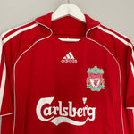 Shop 2006/08 LIVERPOOL GERRARD #8 HOME SHIRT (S) ADIDAS, classic football shirts, vintage football shirts & retro soccer jerseys at Cult Kits