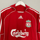 Shop 2006/08 LIVERPOOL GERRARD #8 HOME SHIRT (S) ADIDAS, classic football shirts, vintage football shirts & retro soccer jerseys at Cult Kits
