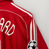 Shop 2006/08 LIVERPOOL GERRARD #8 *PLAYER ISSUE* C/L HOME SHIRT (L) ADIDAS, classic football shirts, vintage football shirts & retro soccer jerseys at Cult Kits