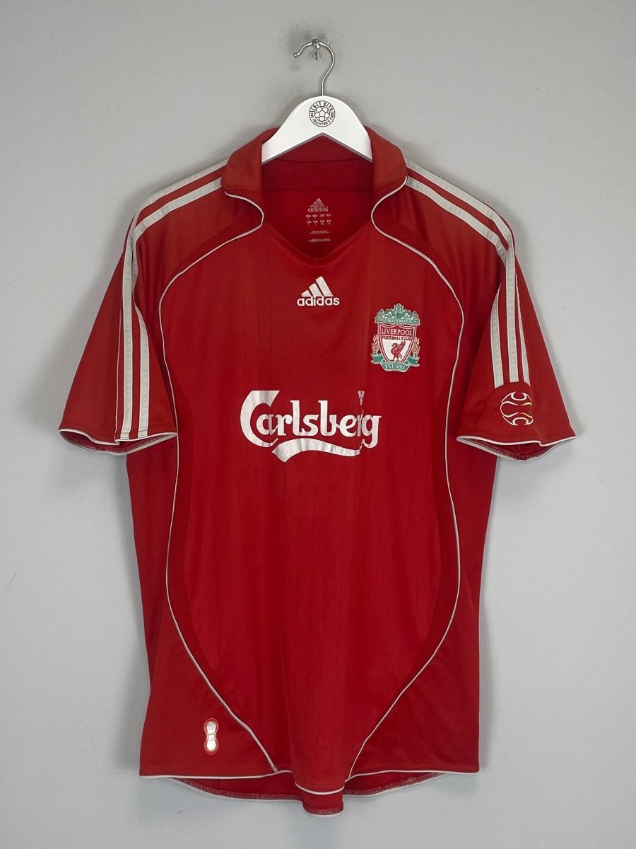 2006/08 LIVERPOOL HOME SHIRT (L) ADIDAS - Cult Kits - Large - Buy Vintage Football Shirts, Authentic Retro Football Shirts For Sale, Classic Football Shirts & Soccer Jersey